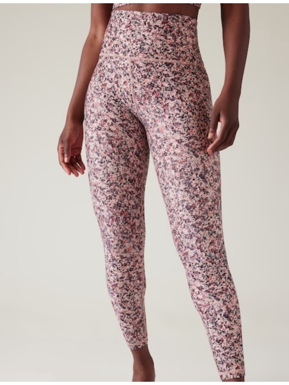 Athleta Elation 7/8 Printed Tights Size 1X
